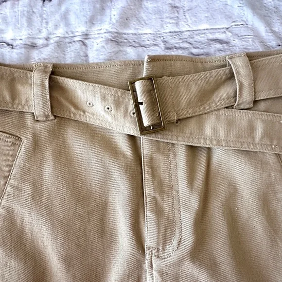 Loft Beige Cargo Skirt - Picture 3 of 11
